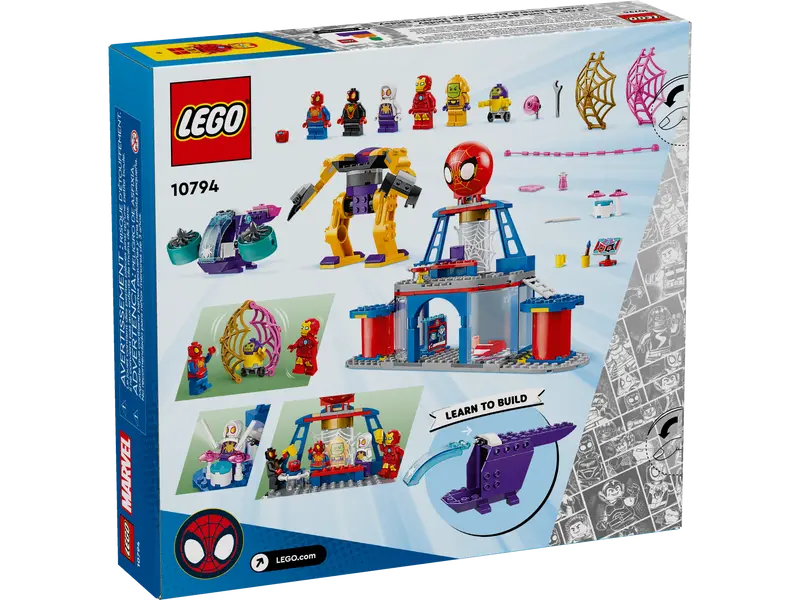 LEGO 10794 MARVEL - TEAM SPIDEY WEB SPINNER HEADQUARTERS