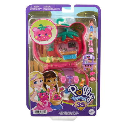 POLLY POCKET - STRAW BEARY PATCH COMPACT