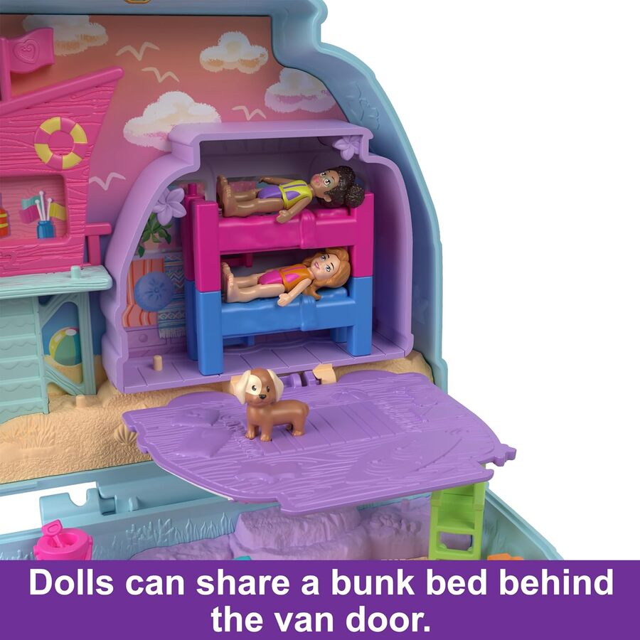 POLLY POCKET - SEASIDE PUPPY RIDE COMPACT