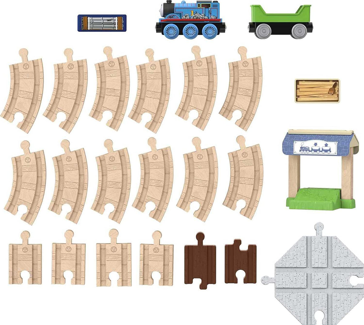 THOMAS AND FRIENDS WOODEN RAILWAY - FIGURE 8 TRACK PACK