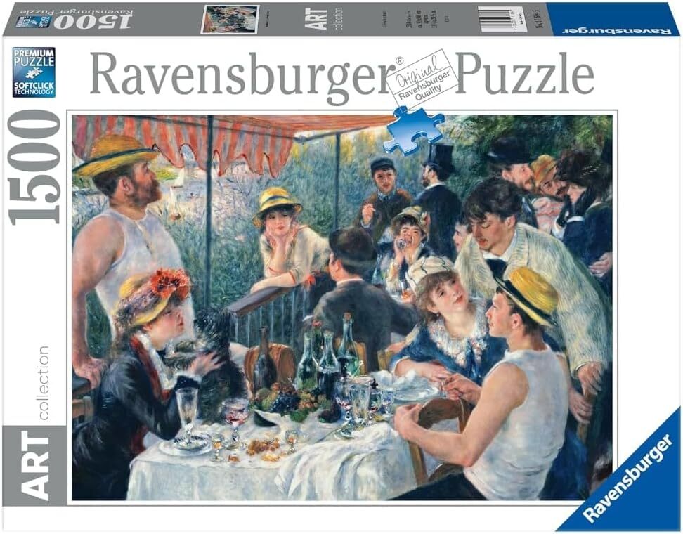 RAVENSBURGER 176045 - THE ROWERS BREAKFAST - 1500 PIECE PUZZLE