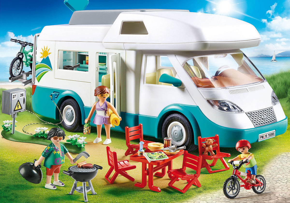 PLAYMOBIL 70088 FAMILY FUN -  FAMILY CAMPER