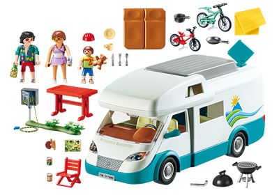 PLAYMOBIL 70088 FAMILY FUN -  FAMILY CAMPER