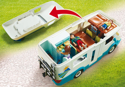 PLAYMOBIL 70088 FAMILY FUN -  FAMILY CAMPER