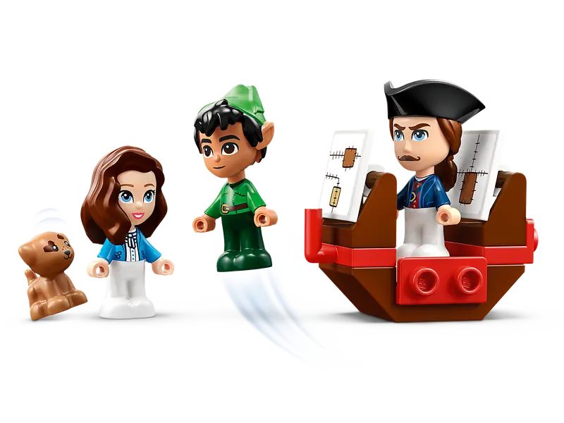 LEGO DISNEY 43220 PETER PAN AND WENDY'S STORYBOOK ADVENTURE