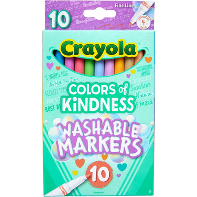 CRAYOLA COLORS OF KINDNESS WASHABLE MARKERS