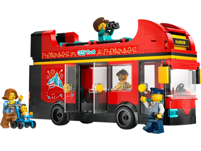 LEGO 60407 - RED DOUBLE-DECKER SIGHTSEEING BUS