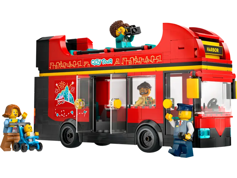 LEGO 60407 - RED DOUBLE-DECKER SIGHTSEEING BUS