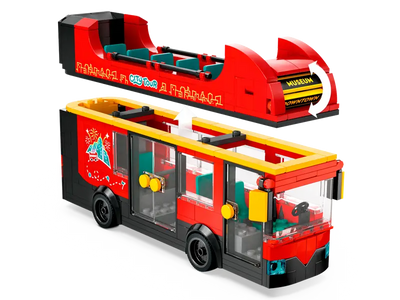 LEGO 60407 - RED DOUBLE-DECKER SIGHTSEEING BUS