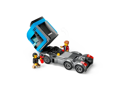 LEGO 60408 - CAR TRANSPORTER TRUCK WITH SPORTS CARS