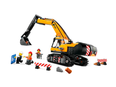 LEGO 60420 - YELLOW CONSTRUCTION EXCAVATOR