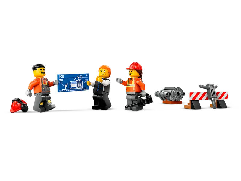 LEGO 60420 - YELLOW CONSTRUCTION EXCAVATOR