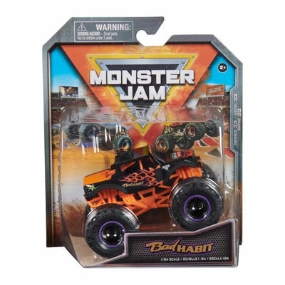 MONSTER JAM 1:64 DIECAST TRUCKS - BAD HABIT