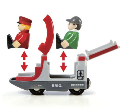 BRIO TRAIN - TRAVEL TRAIN - 5 PIECES