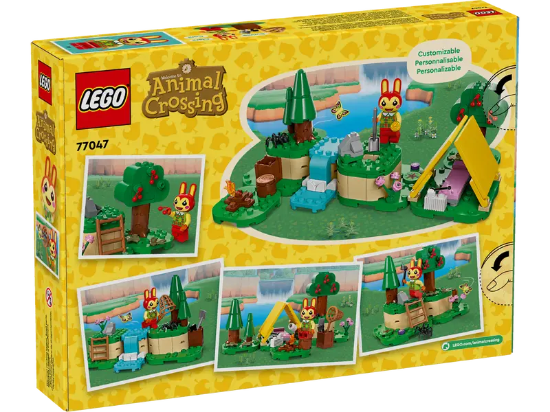 LEGO 77047 ANIMAL CROSSING - BUNNIE'S OUTDOOR ACTIVITIES