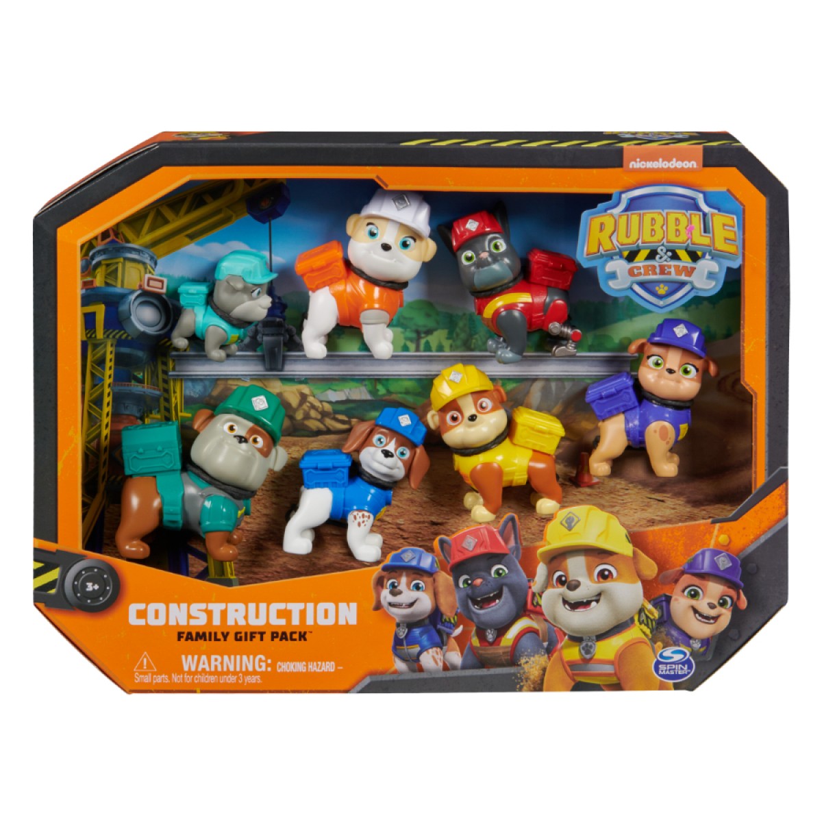 RUBBLE & CREW - CONSTRUCTION FAMILY FIGURE GIFT PACK