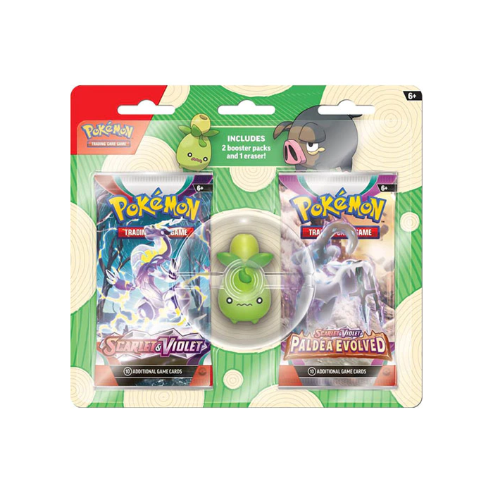 POKEMON TCG ERASER 2PK