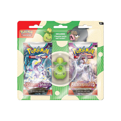 POKEMON TCG ERASER 2PK