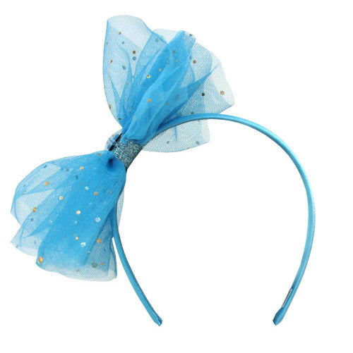 PINK POPPY - DISNEY CINDERELLA SPARKLING BOW HEADBAND