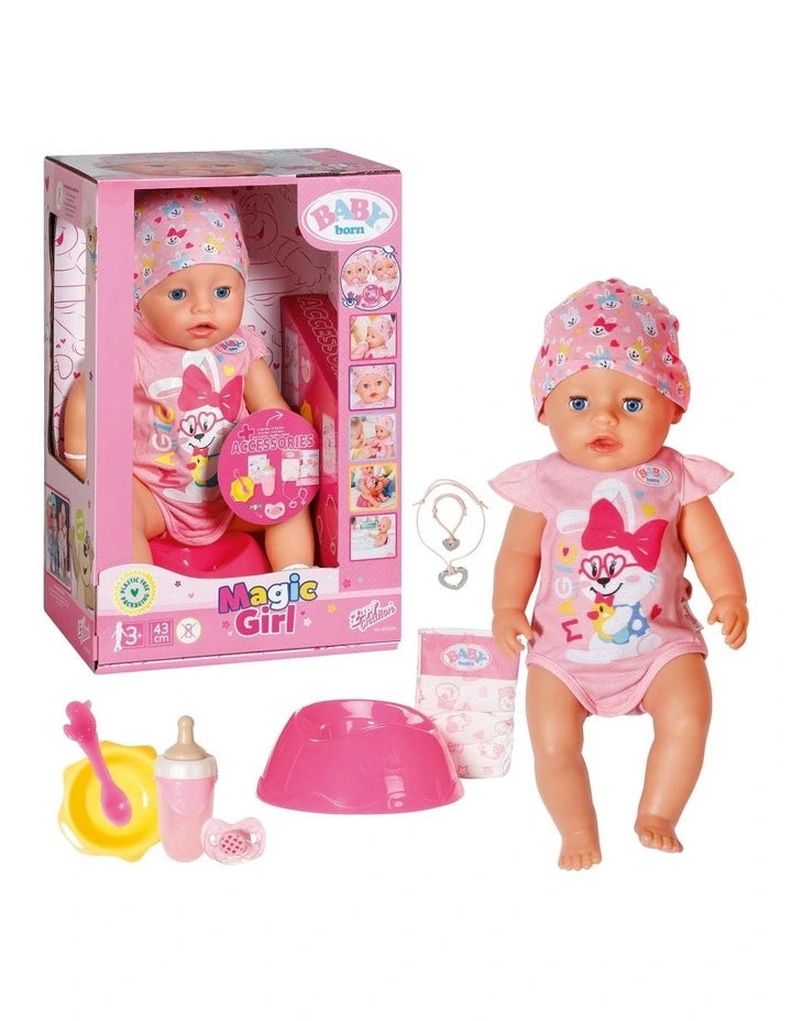 BABY BORN MAGIC GIRL DOLL 43CM