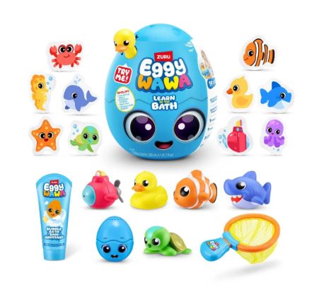 ZURU EGGY WAWA - LEARN IN THE BATH BATHTIME SURPRISE EGG