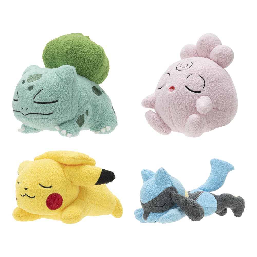 POKEMON 5" SLEEPING PLUSH - PIKACHU