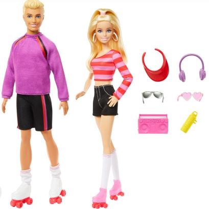 BARBIE FASHIONISTA 65TH ANNIVERSARY KEN AND BARBIE DOLL PACK