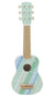 CALM AND BREEZY  WOODEN GUITAR MISTY AQUA