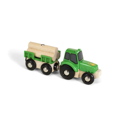 BRIO VEHICLE FARM TRACTOR WITH LOAD 3 PIECES