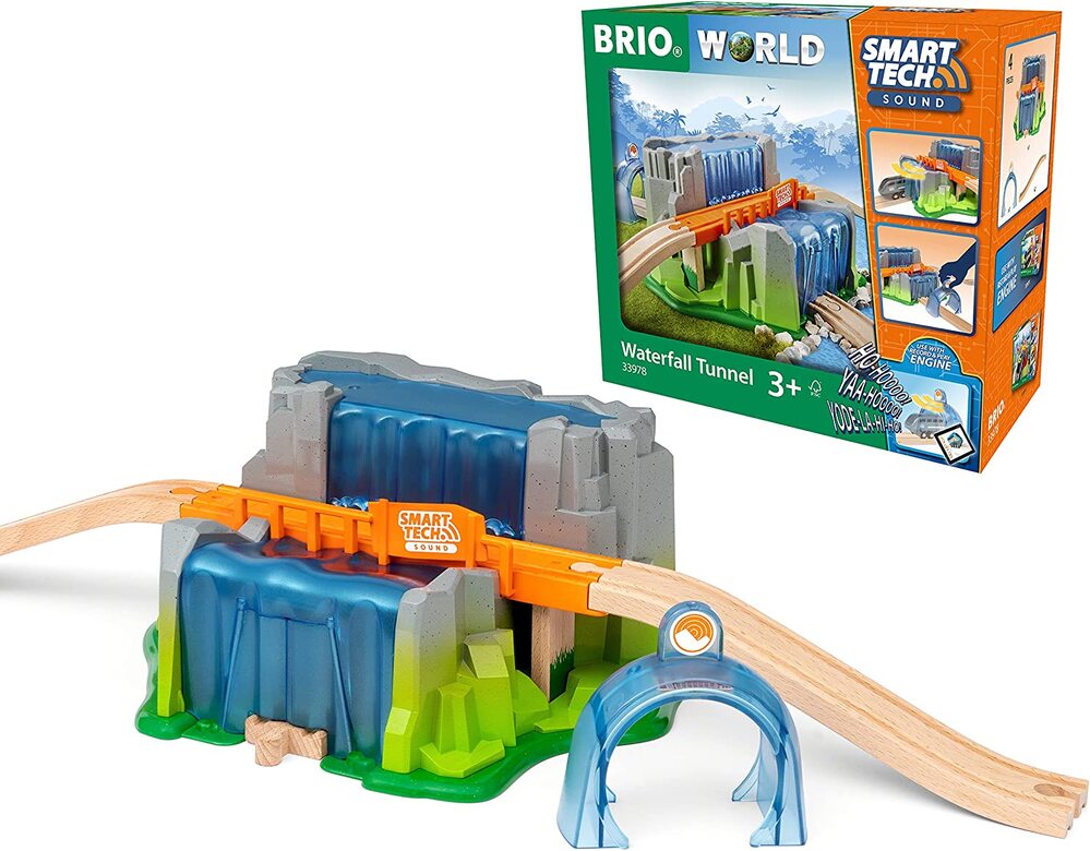 BRIO WATERFALL TUNNEL SMART TECH SET - 33978