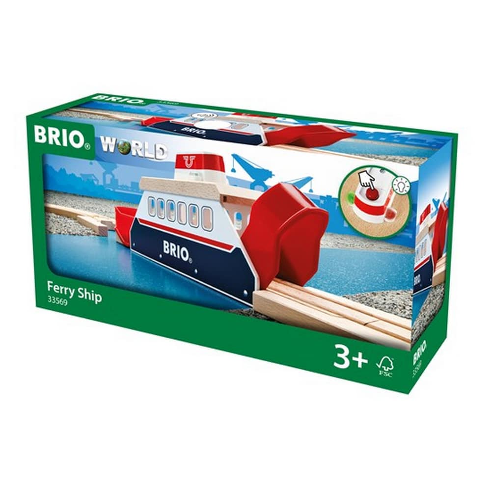 BRIO VEHICLE - FERRY SHIP - 3 PIECES