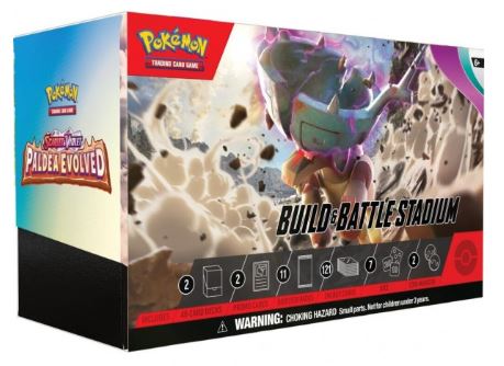 POKEMON TCG SCARLET AND VIOLET 2 PALDEA EVOLVED - BUILD AND BATTLE STADIUM