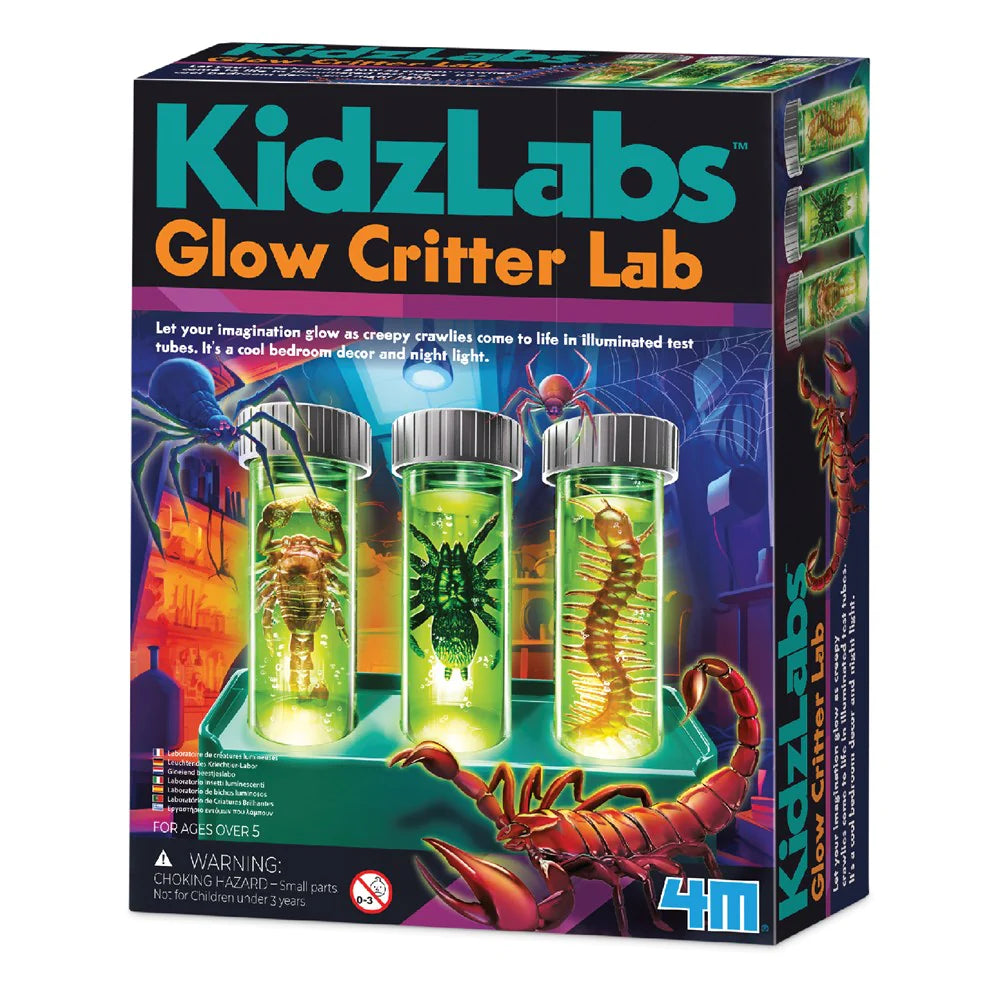 4M KIDZLABS - GLOW CRITTER LAB