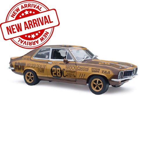 CLASSIC CARLECTABLES 1:18 HOLDEN LJ XU-1 TORANA - 1972 BATHURST WINNER 50TH ANNIVERSARY GOLD LIVERY