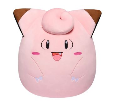 SQUISHMALLOWS - POKEMON 10 INCH PLUSH - CLEFAIRY