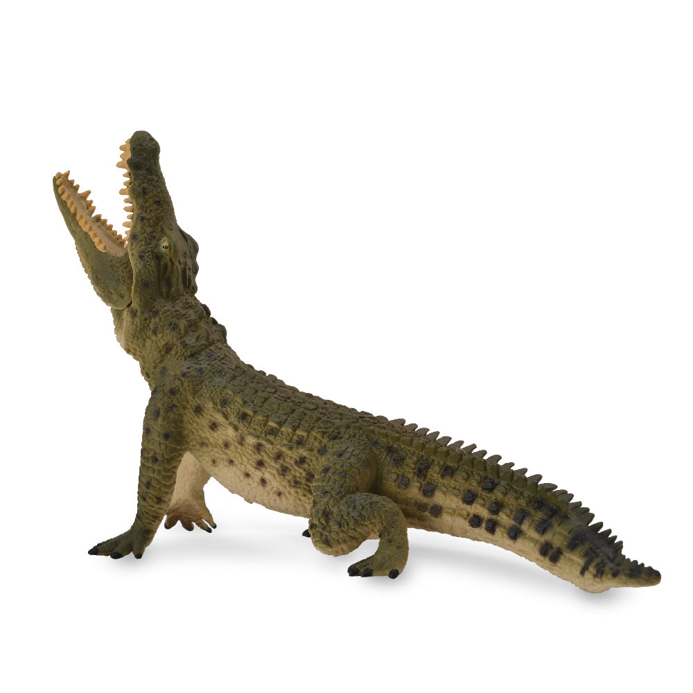 COLLECTA - CROCODILE LEAPING (MOVABLE JAW) (XL)