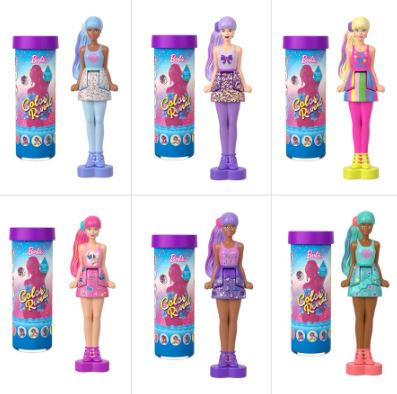 MINI BARBIE LAND - BARBIE COLOUR REVEAL DOLL