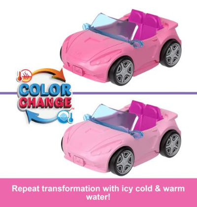 MINI BARBIE LAND - BARBIE COLOUR CHANGE CONVERTIBLE