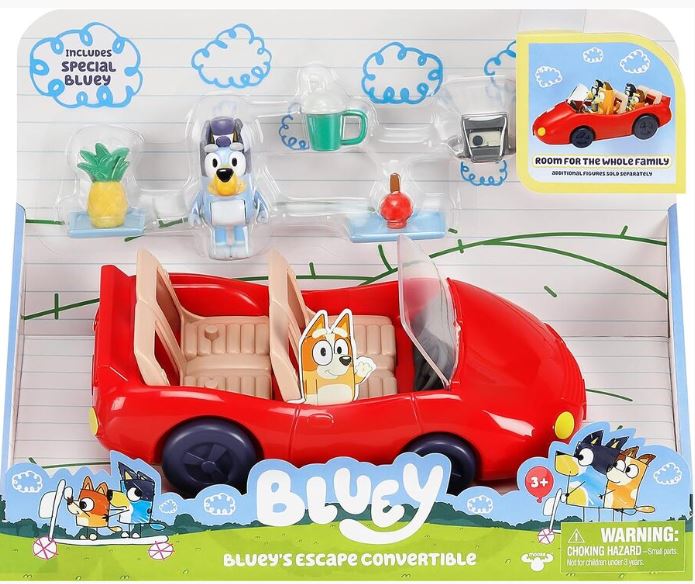 BLUEY - BLUEY'S ESCAPE CONVERTIBLE