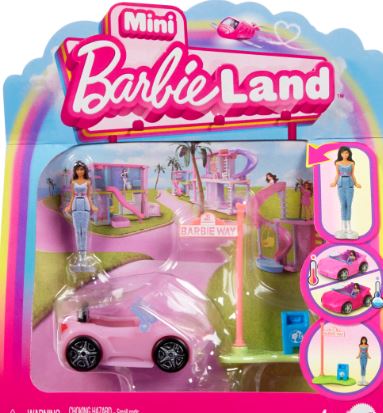 MINI BARBIE LAND - BARBIE COLOUR CHANGE CONVERTIBLE