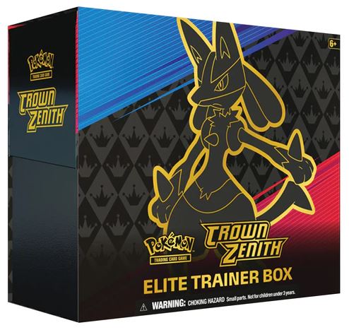 POKEMON TCG CROWN ZENITH ELITE TRAINER BOX