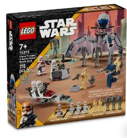 LEGO 75372 - STAR WARS - CLONE TROOPER AND BATTLE DROID - BATTLE PACK