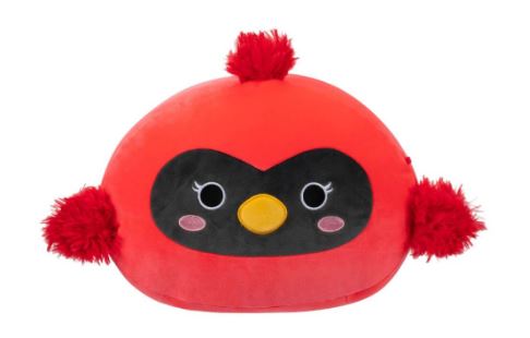 SQUISHMALLOWS - STACKABLES 12 INCH - CAZLAN THE CARDINAL