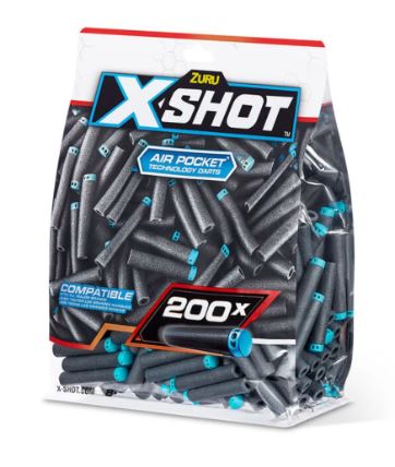 ZURU XSHOTS EXCEL DARTS REFILL PACK (200 DARTS)