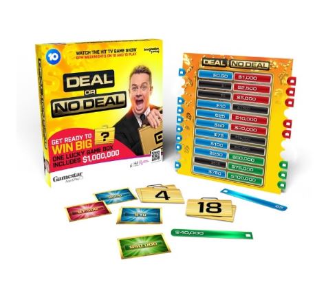 DEAL OR NO DEAL BOARD GAME