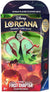 DISNEY LORCANA TCG THE FIRST CHAPTER SERIES 1 STARTER DECK EMERALD AND RUBY