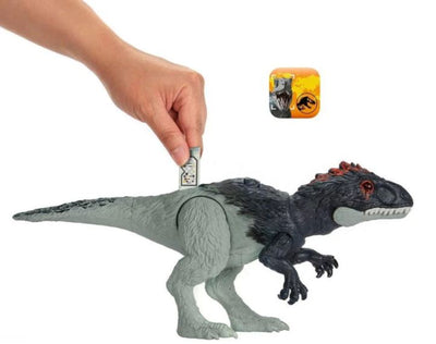 JURASSIC WORLD EOCARCHARIA ROARING DINO TRACKERS FIGURE