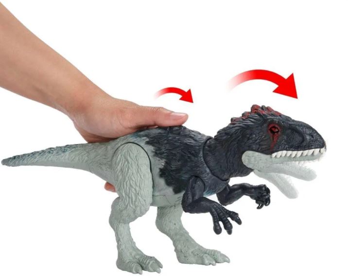 JURASSIC WORLD EOCARCHARIA ROARING DINO TRACKERS FIGURE