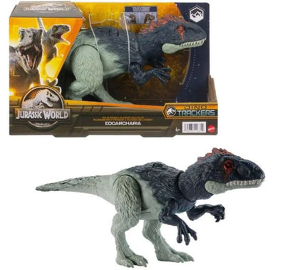 JURASSIC WORLD EOCARCHARIA ROARING DINO TRACKERS FIGURE