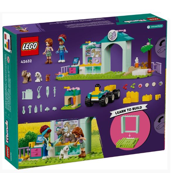 LEGO 42632 FARM ANIMAL VET CLINIC